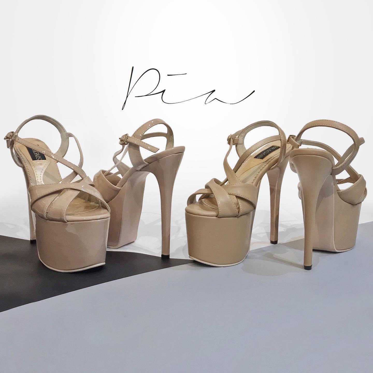 Bragais Pia Nude Matte Pageant Shoes Heels Jojo Bragais