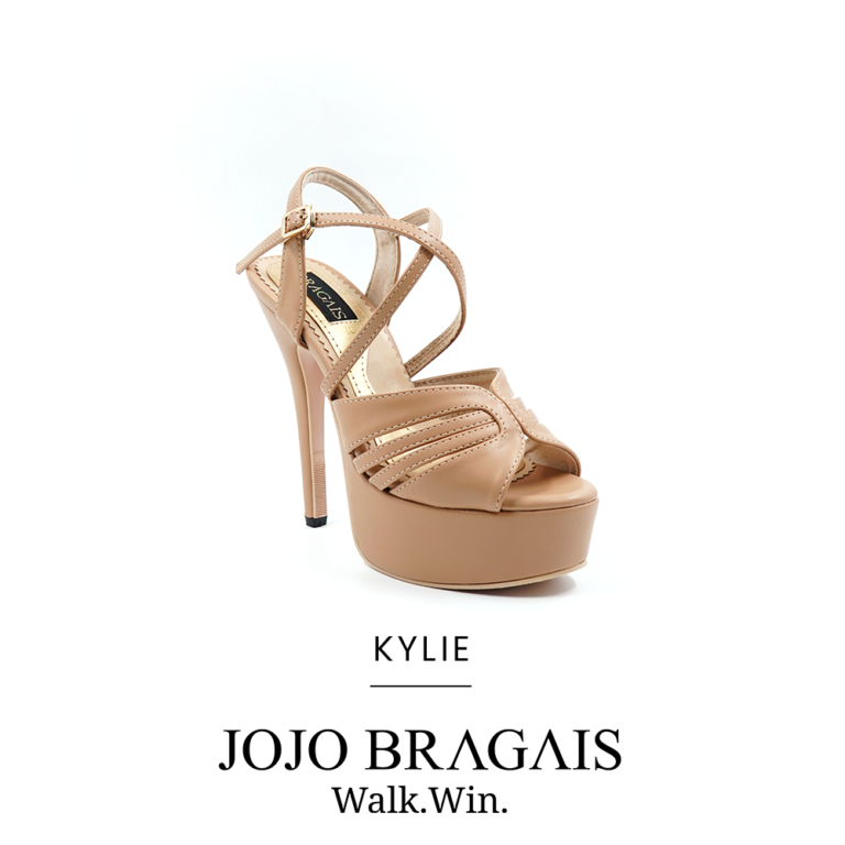 Bragais Kylie Nude Matte Pageant Shoes Heels Jojo Bragais