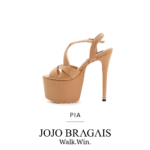 Bragais Pia Nude Matte Pageant Shoes Heels Jojo Bragais