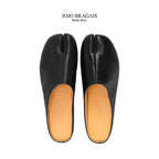 Tabi Mule Leather Black