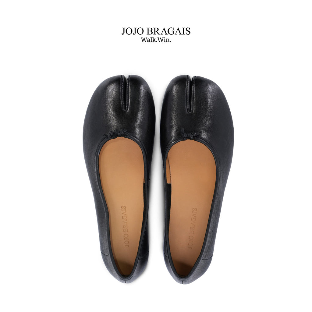Tabi Flats Raven Black