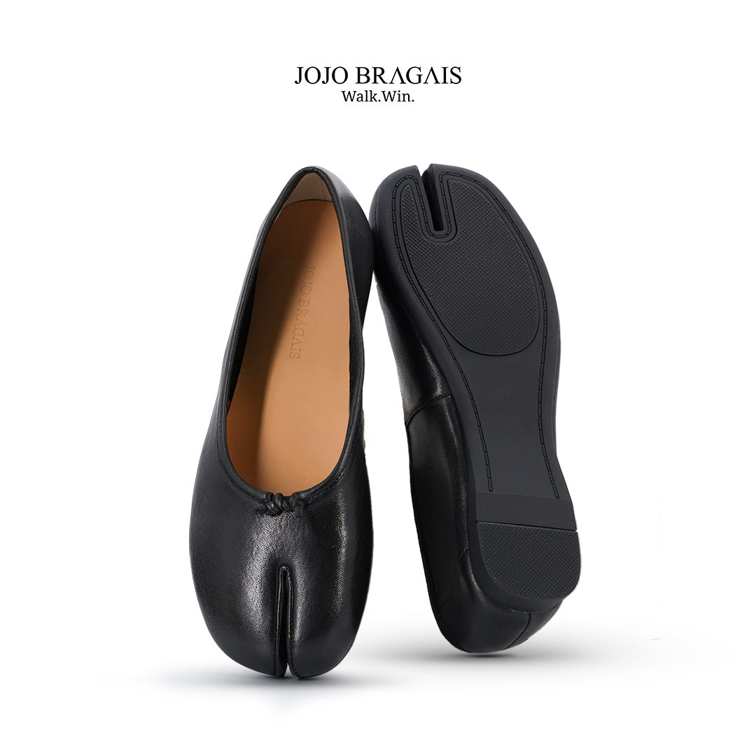 Tabi Flats Raven Black
