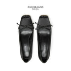 Ballerina Heels Silk Black Stiletto Type