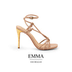 Emma Nude Glossy 4-inches Non-Platform
