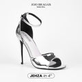 Jehza Metallic Silver 4-inches