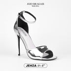Jehza Metallic Silver 4-inches