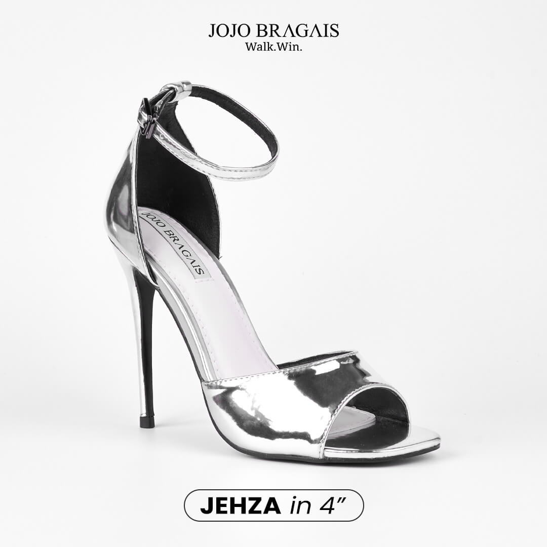 Jehza Metallic Silver 4-inches