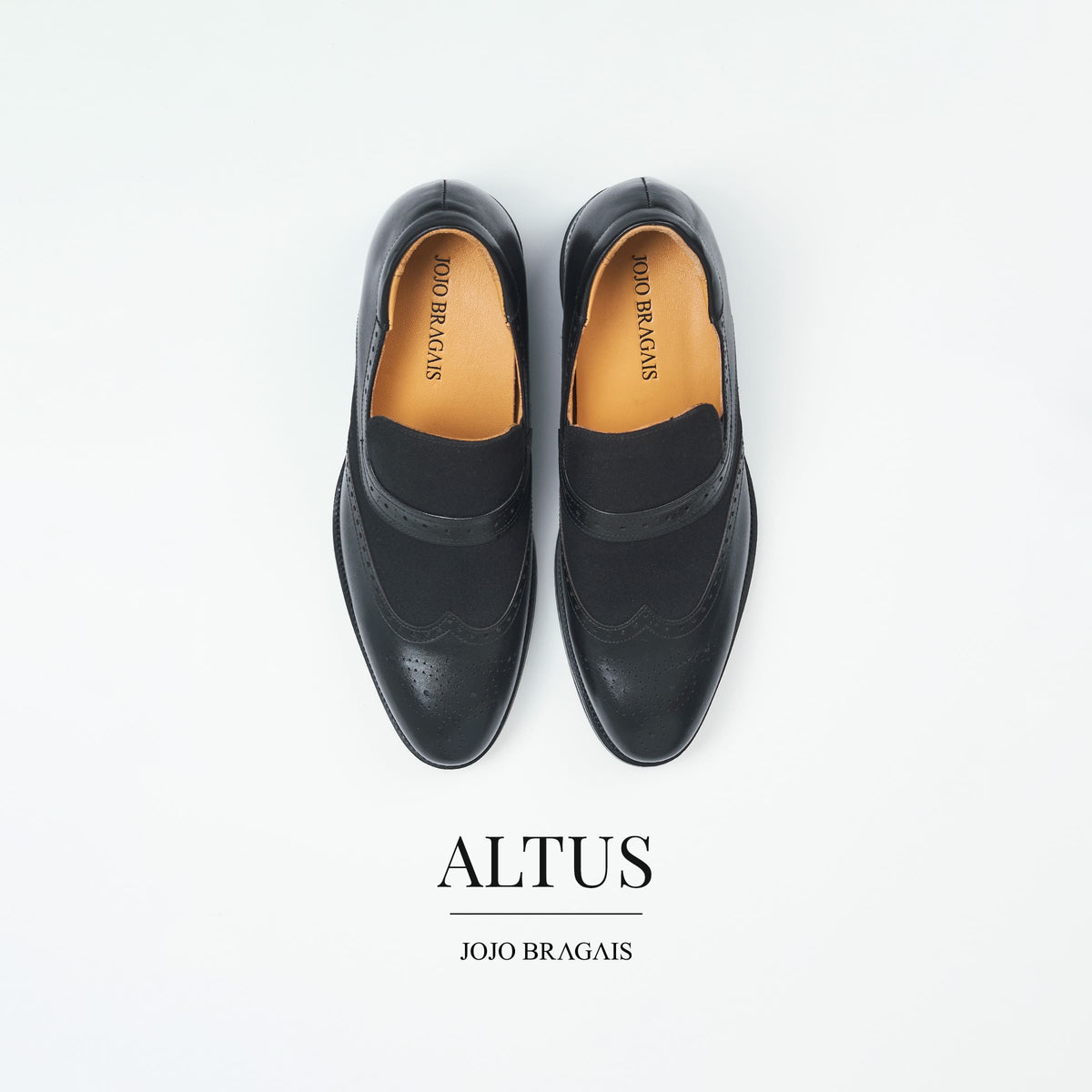 Altus Black Elevator Shoes