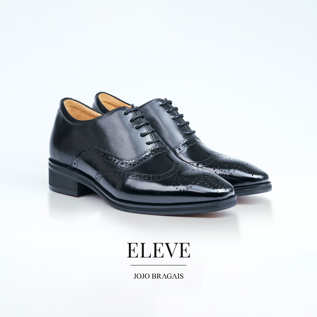 Eleve Black Elevator Shoes