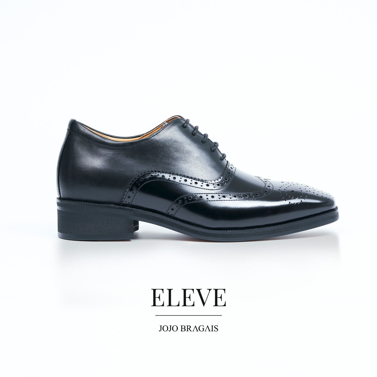 Eleve Black Elevator Shoes