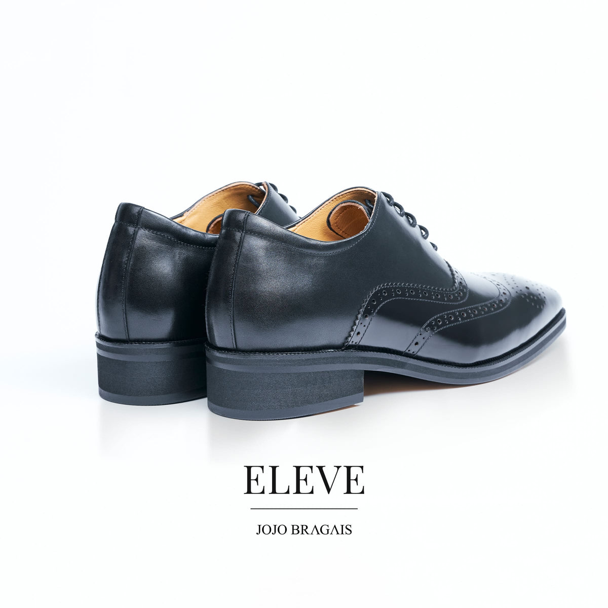 Eleve Black Elevator Shoes