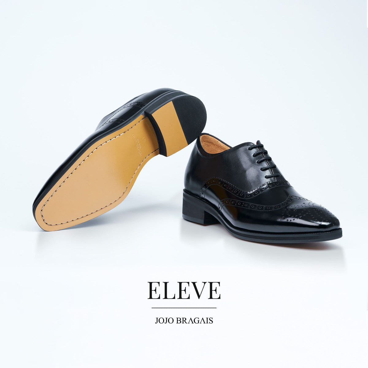 Eleve Black Elevator Shoes