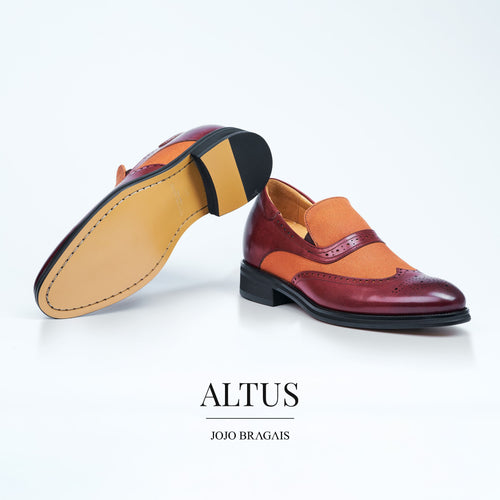 Altus Brown Elevator Shoes