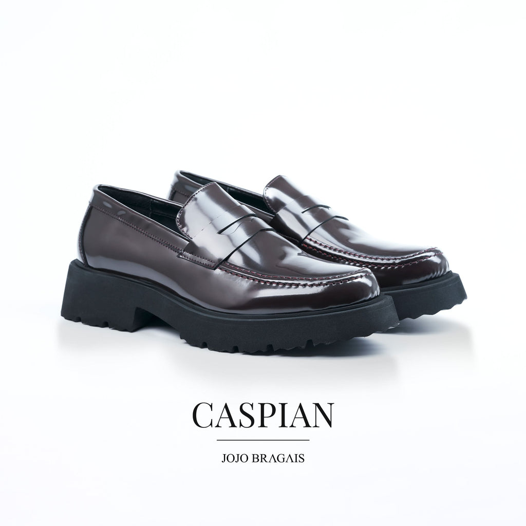 Caspian Dark Brown Loafer Shoes