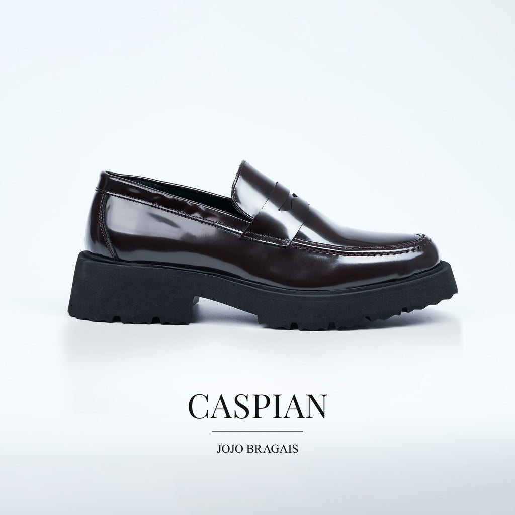 Caspian Dark Brown Loafer Shoes