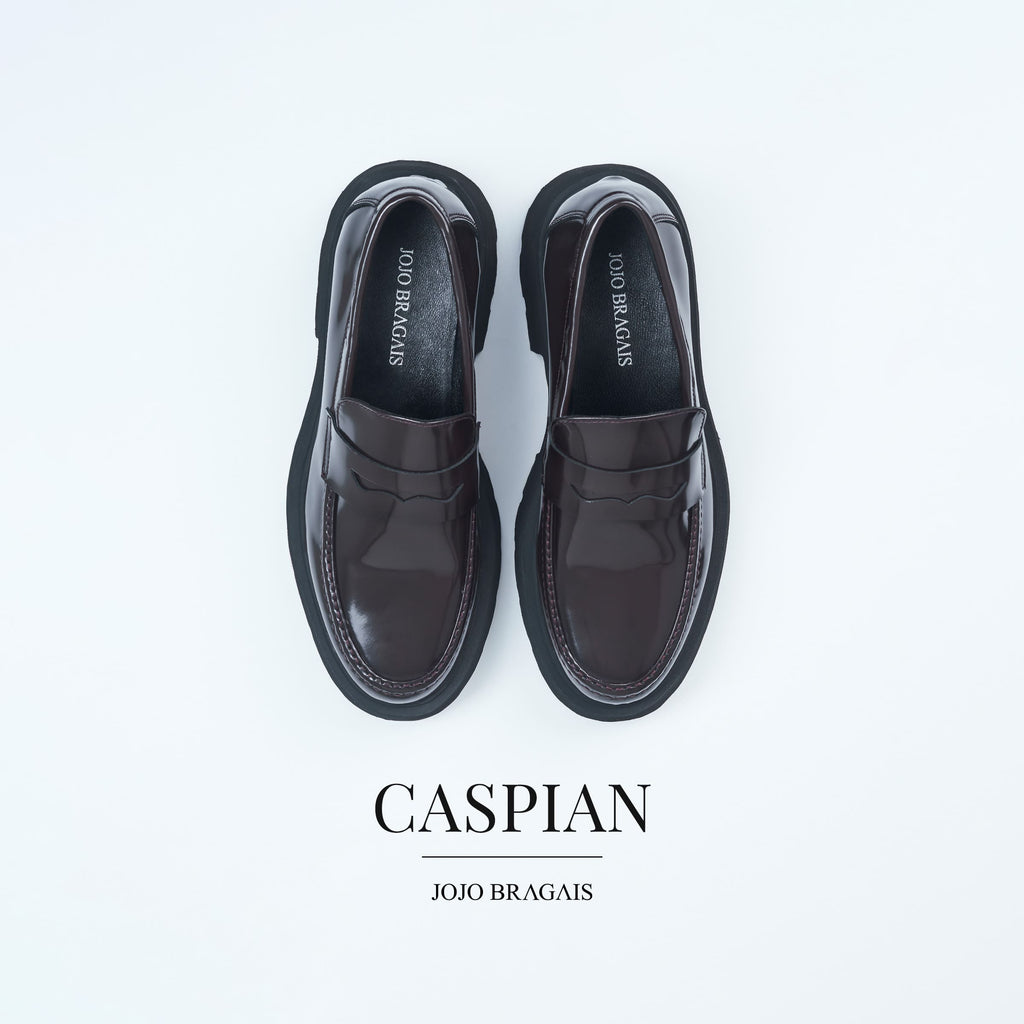 Caspian Dark Brown Loafer Shoes