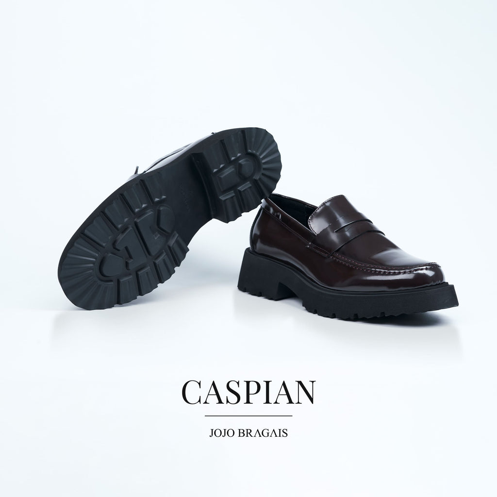Caspian Dark Brown Loafer Shoes