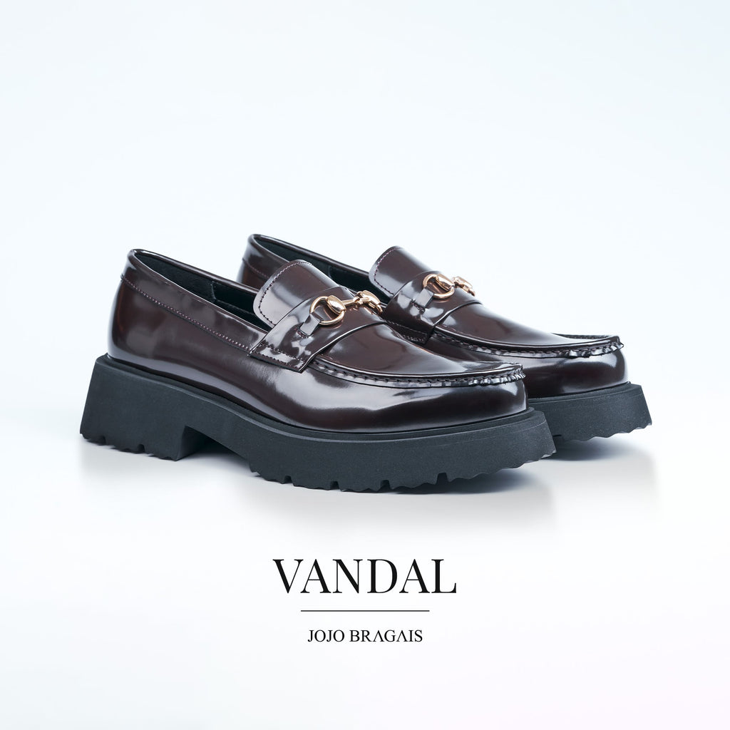 Vandal Coffee Brown Loafer Shoes