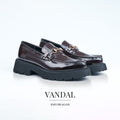 Vandal Coffee Brown Loafer Shoes