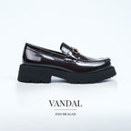 Vandal Coffee Brown Loafer Shoes