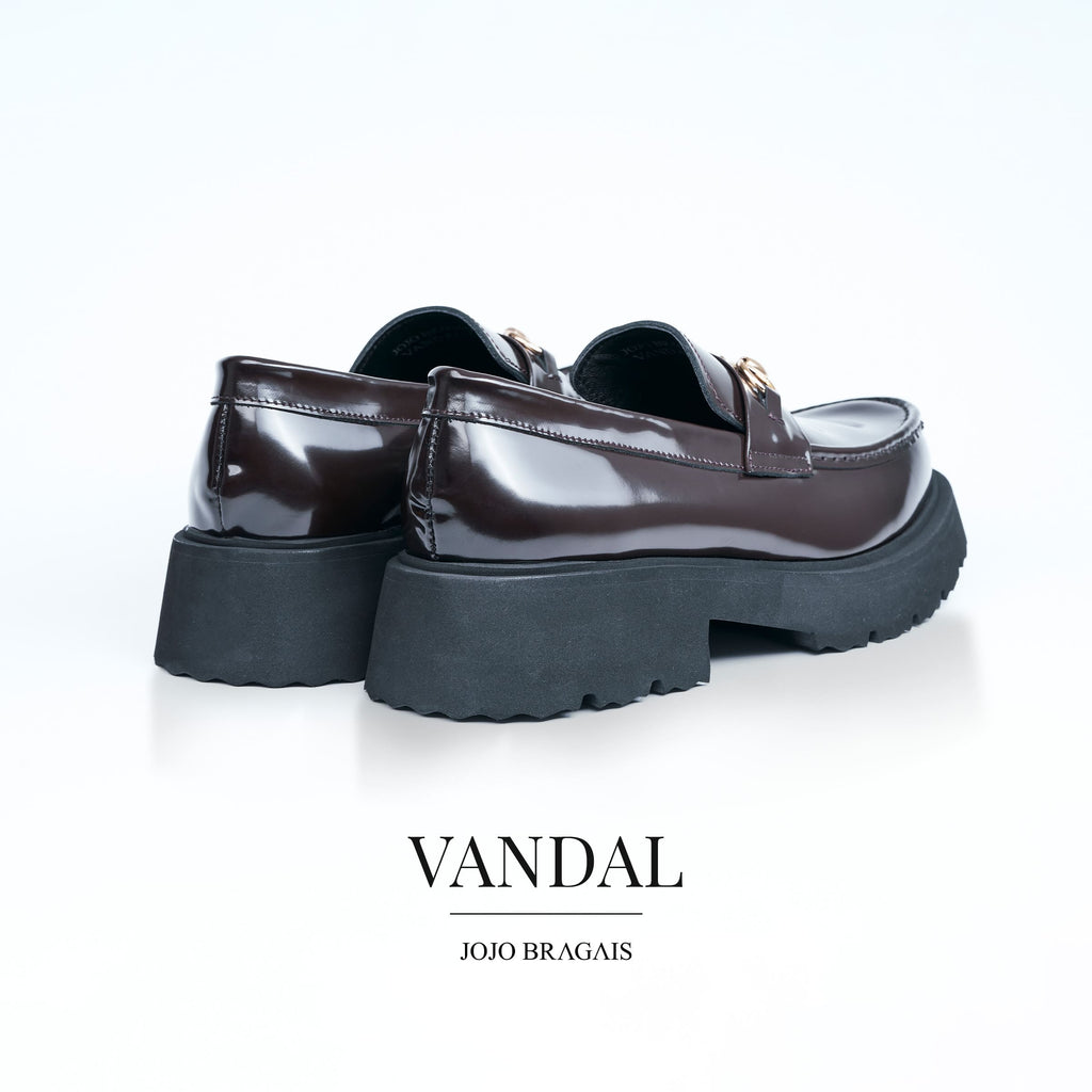 Vandal Coffee Brown Loafer Shoes