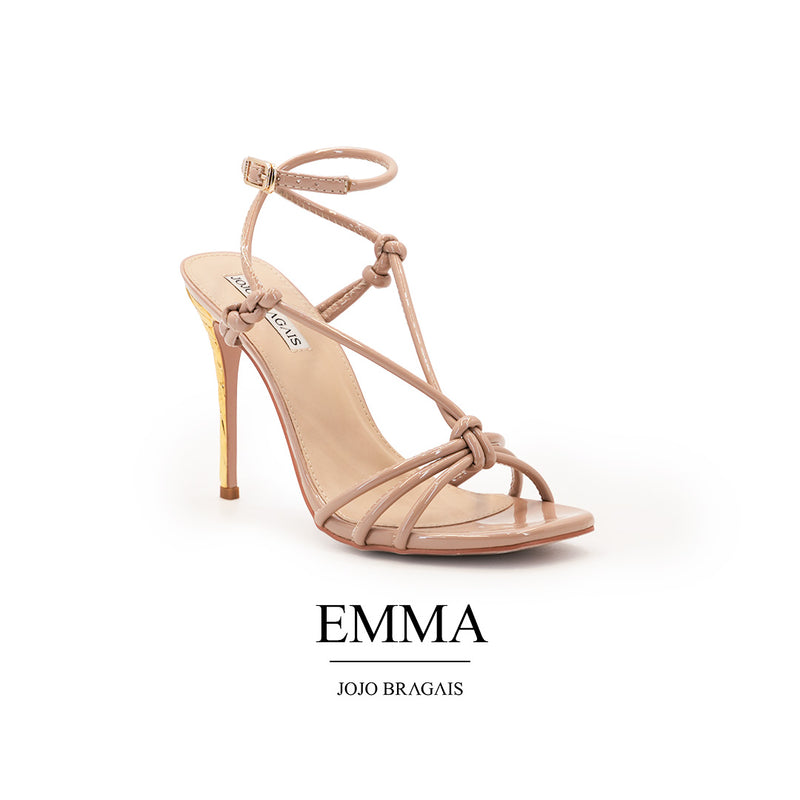 Emma Nude Glossy 4-inches Non-Platform