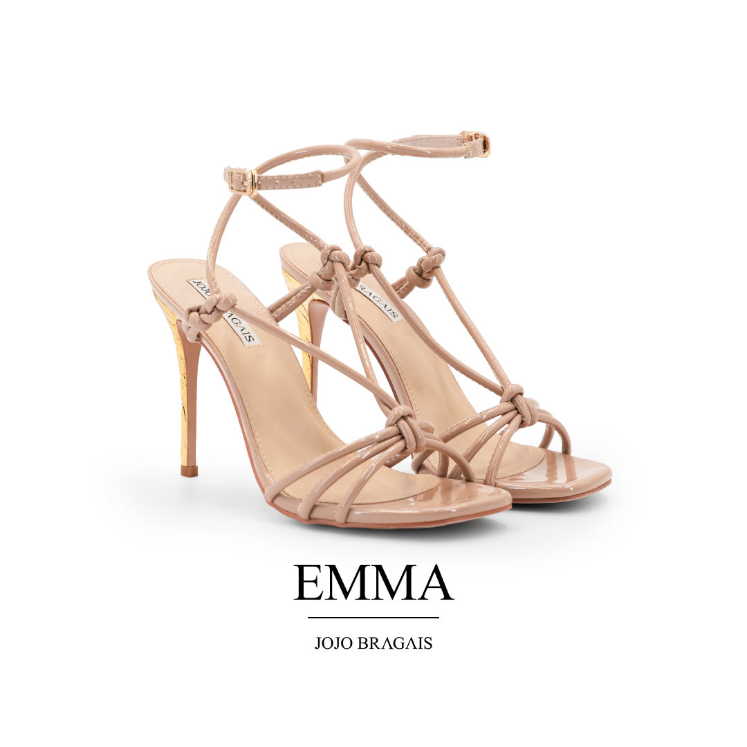 Emma Nude Glossy 4-inches Non-Platform
