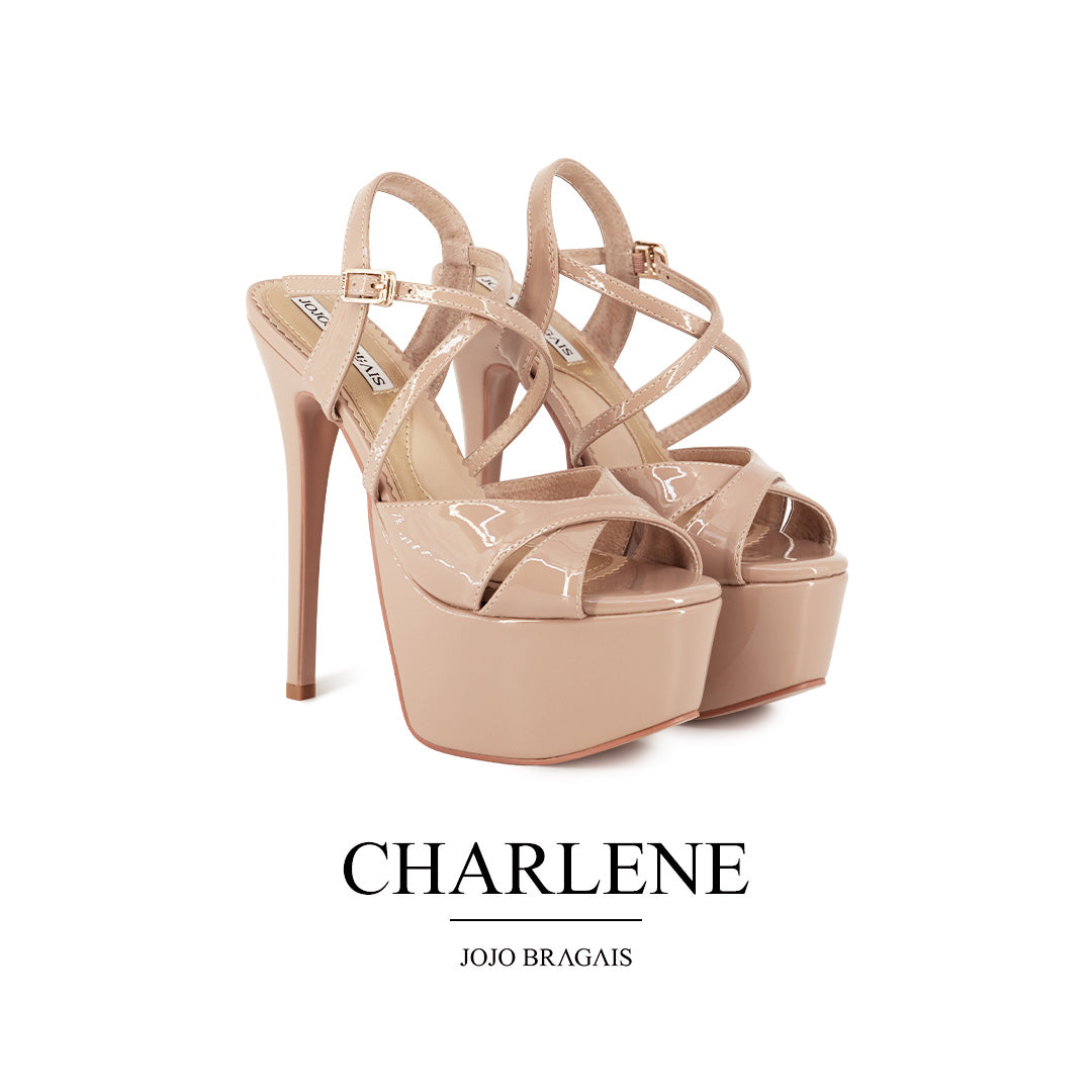 Charlene Nude Glossy 6.5-inches