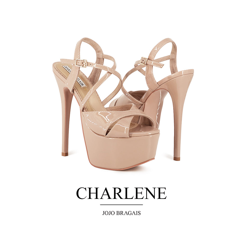 Charlene Nude Glossy 6.5-inches