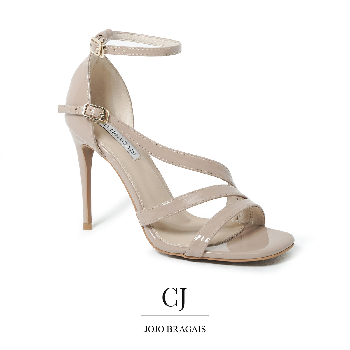 CJ Nude Glossy 4-inches Non-Platform