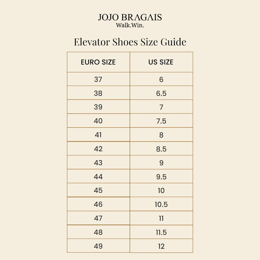Eleve Black Elevator Shoes