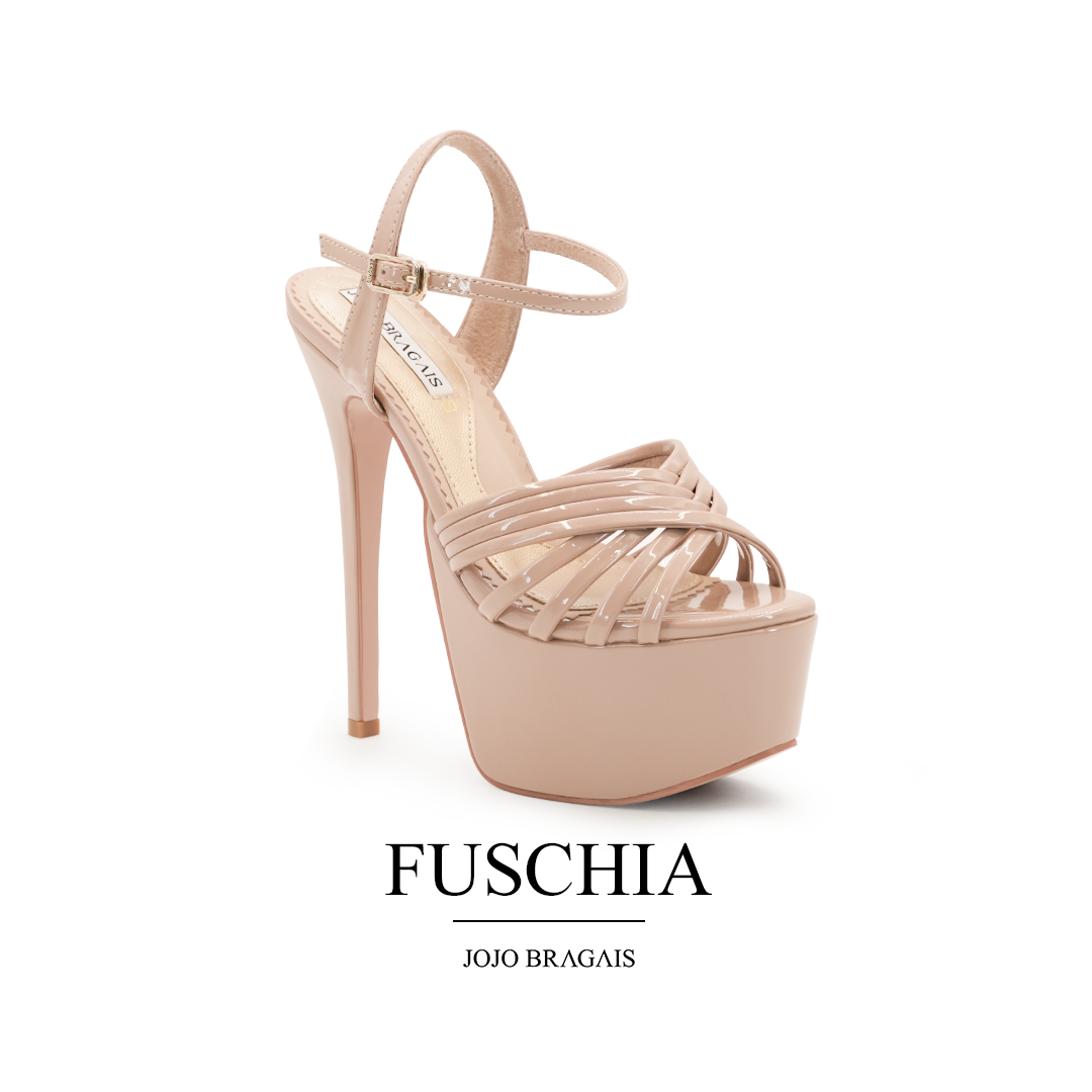 Fuschia Nude Glossy 6.5-inches