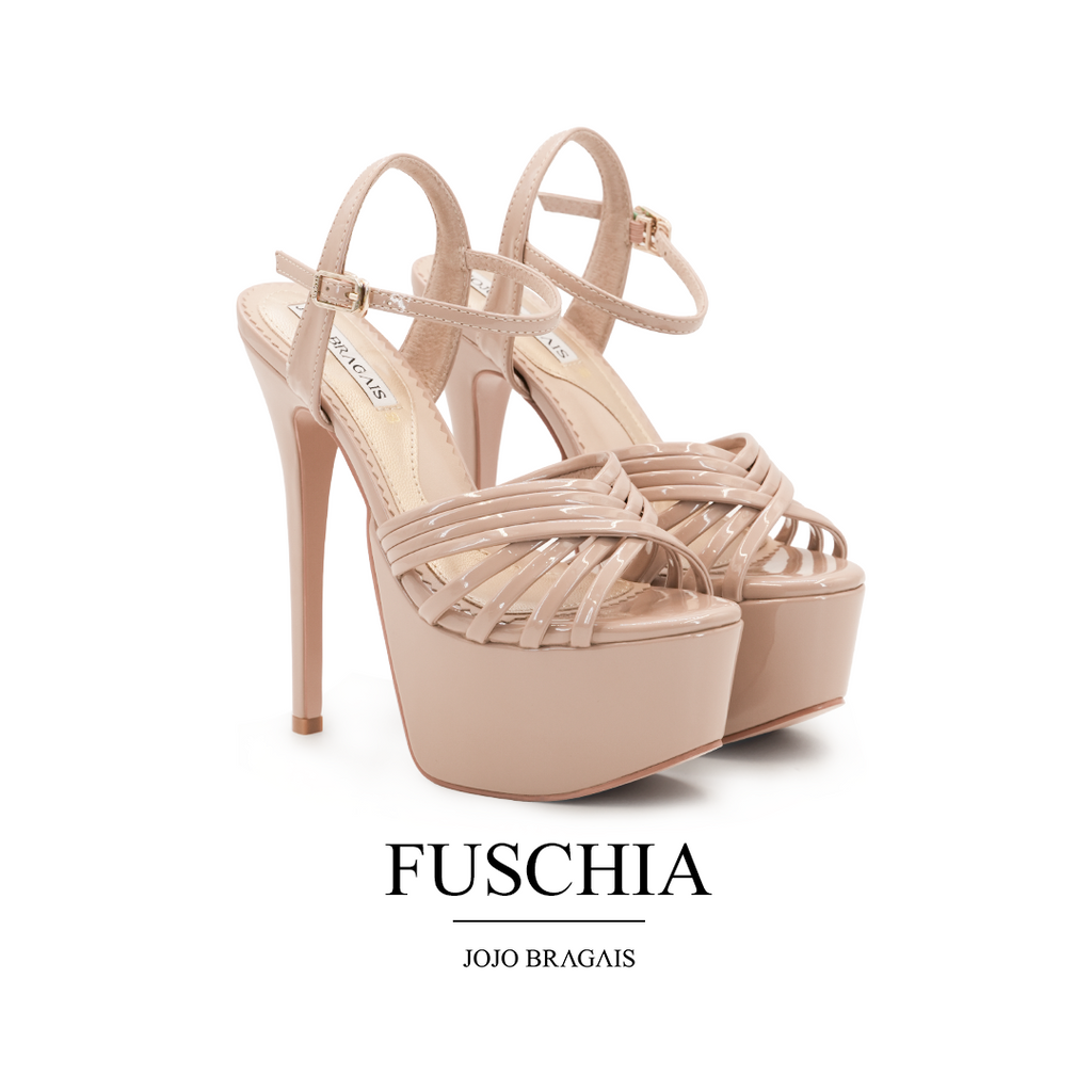 Fuschia Nude Glossy 6.5-inches