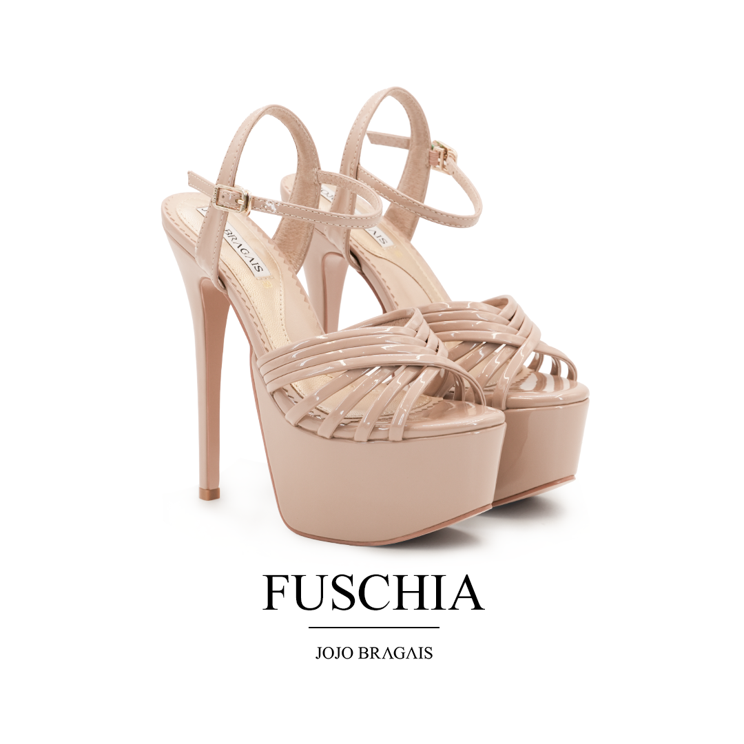 Fuschia Nude Glossy 6.5-inches