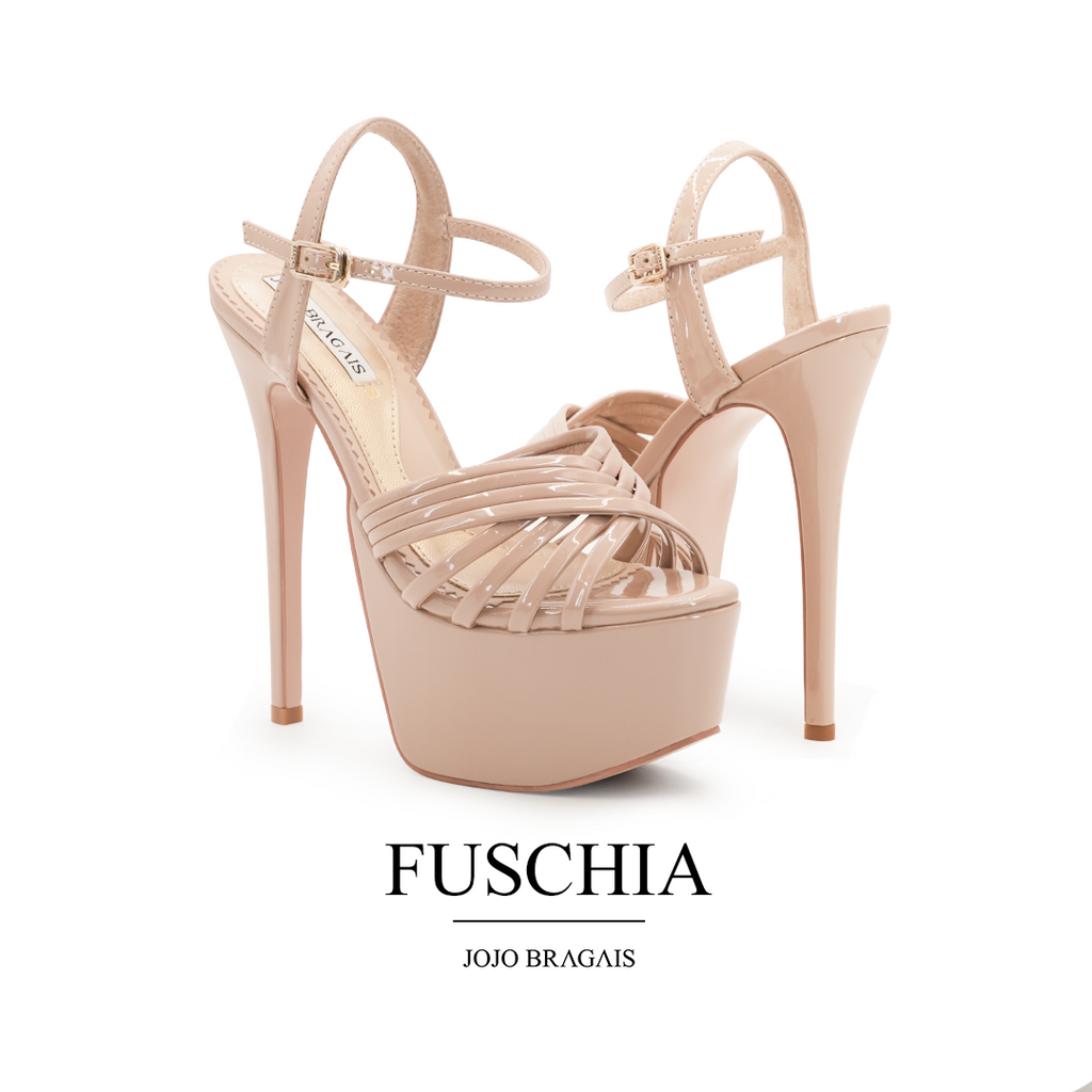 Fuschia Nude Glossy 6.5-inches