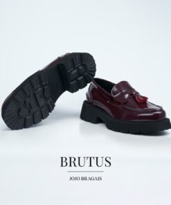 Jojo Bragais Brutus Brown Loafers Shoes