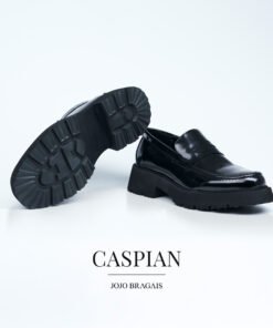 Jojo Bragais Caspian Black Loafers Shoes