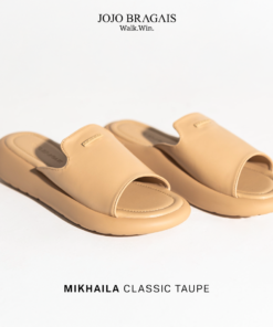 Jojo Bragais Mikhaila Classic Taupe 2 inches Wondiators